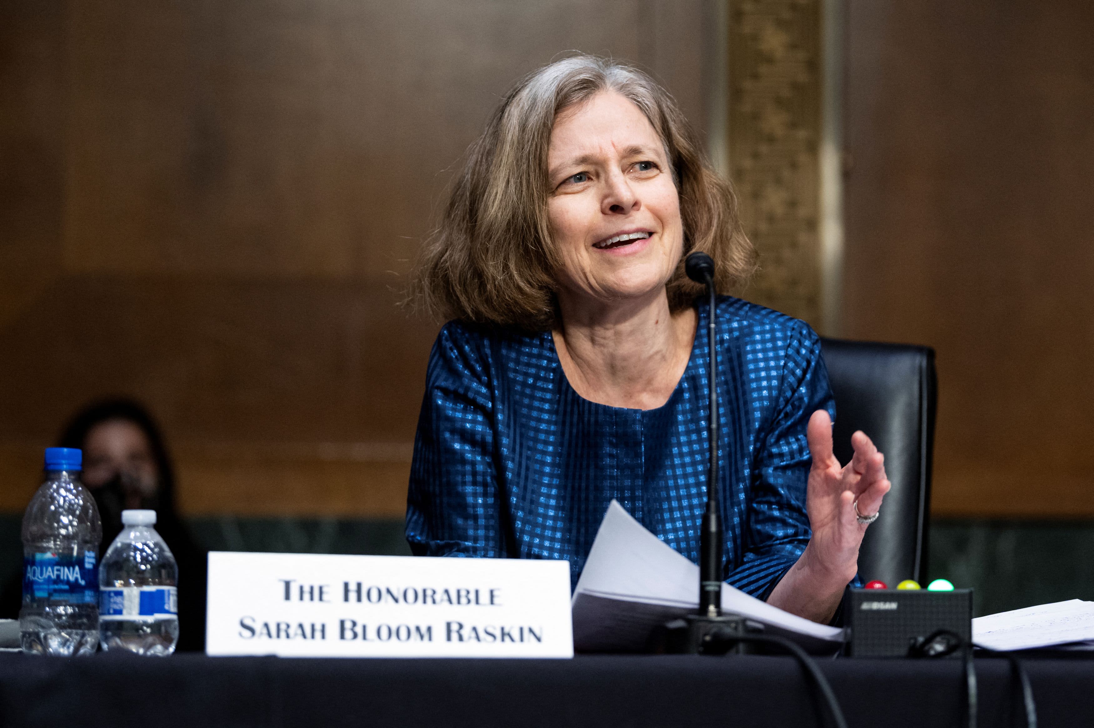 GOP senator grills Biden Federal Reserve nominee Sarah Bloom Raskin