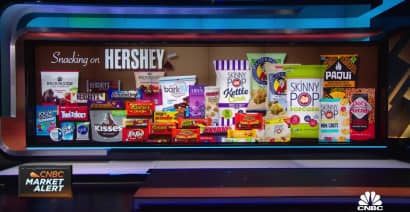 Hershey growth has come from at-home consumption, says CEO Michele Buck