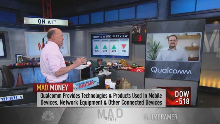 Watch Jim Cramer's full interview with Qualcomm CEO Cristiano Amon