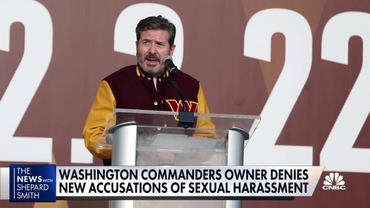 New sexual harassment allegations made against Washington NFL owner Daniel Snyder