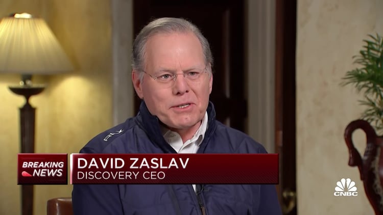 Watch CNBC's full interview with Discovery CEO David Zaslav