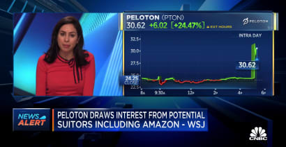 Peloton draws interest from potential suitors, including Amazon