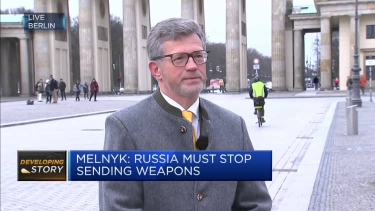Ukraine ambassador to Germany: Diplomacy must be backed up by military action