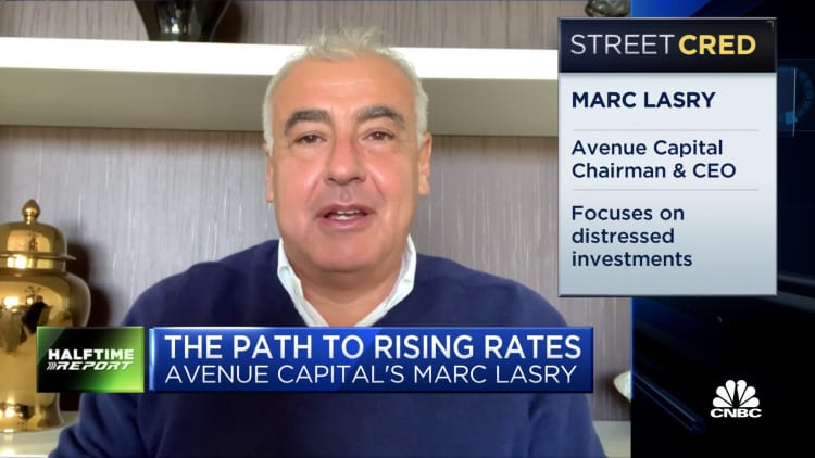 Higher rates means less liquidity and that's better for us, says Avenue Capital's Marc Lasry