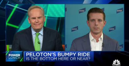 We're encouraged by initial signs of recovery in Peloton, says R.W. Baird's Jonathan Komp