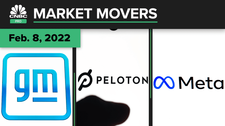 GM, Peloton, and Meta are some of today's stocks: Pro Market Movers Feb. 8