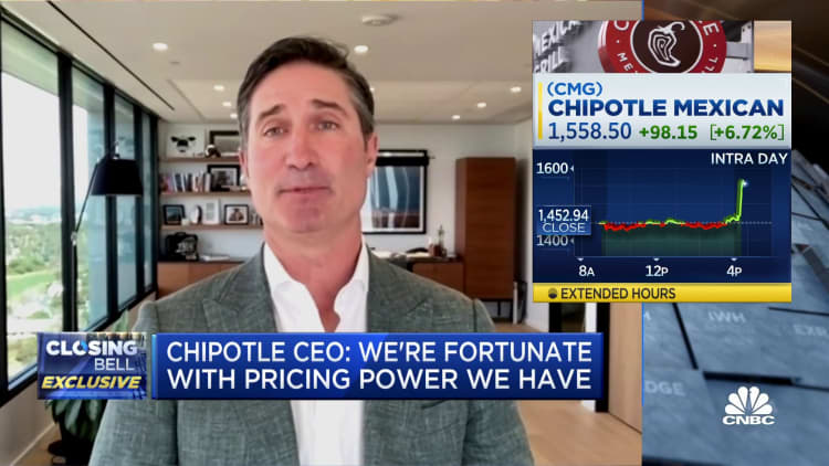 Watch CNBC's full interview with Chipotle CEO Brian Niccol