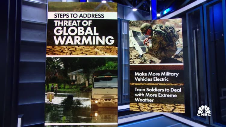 U.S. Army says time to address climate change is 'now'