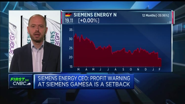 Siemens Energy CEO talks supply chain constraints and importance of renewables