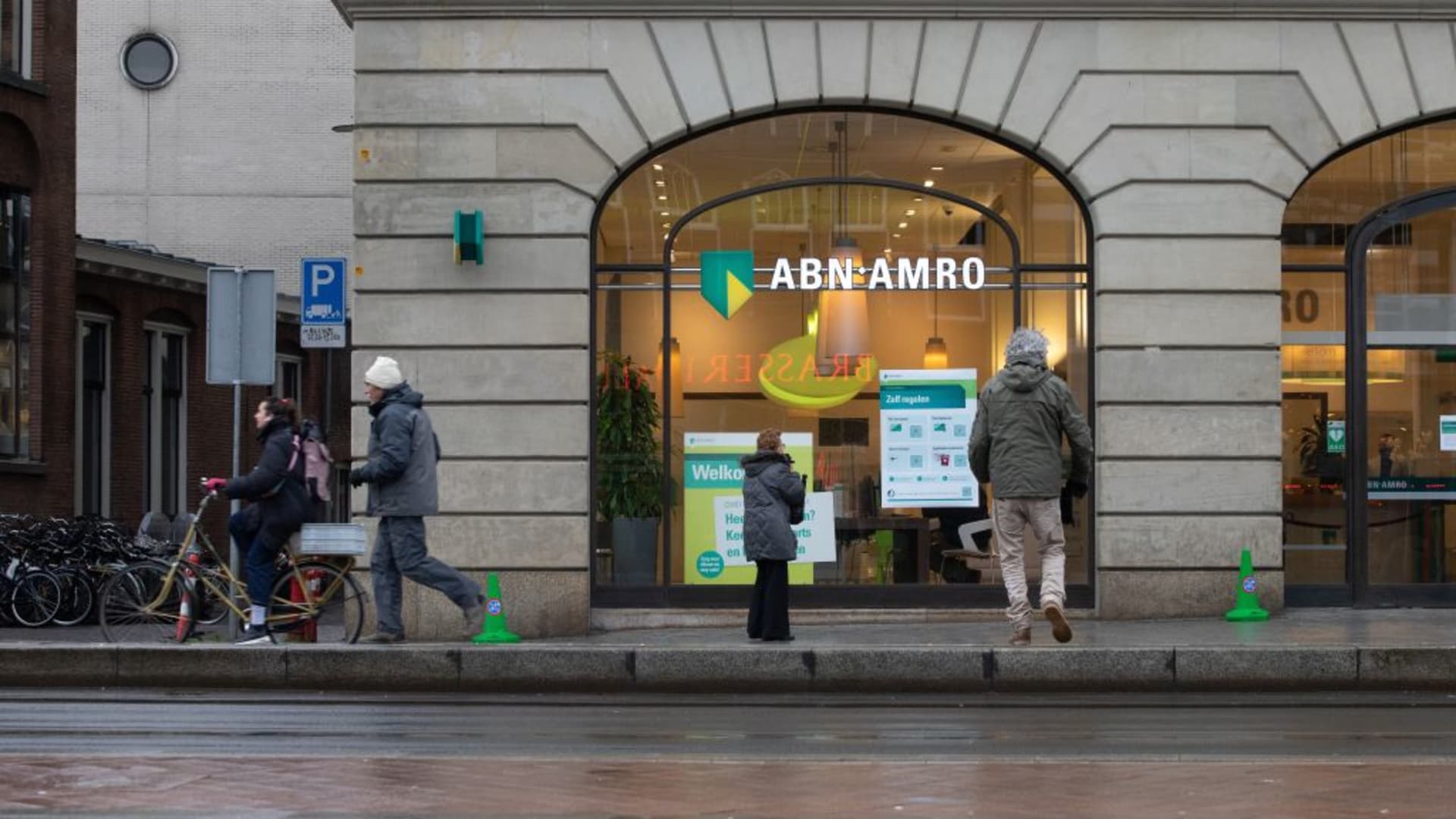 ABN Amro profit jumps on higher rates, may miss 2024 cost targets