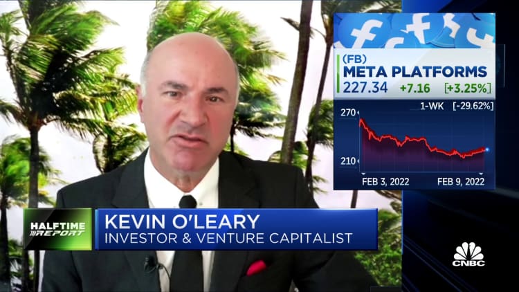 Kevin O'Leary explains why he just bought more Meta Platforms