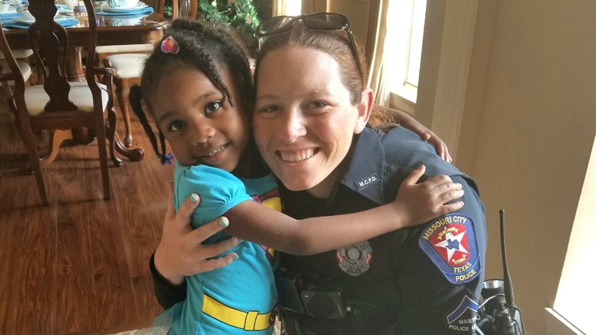After Khloe Joiner met with Officer Jessica Berry, she A Book and A Smile was born.