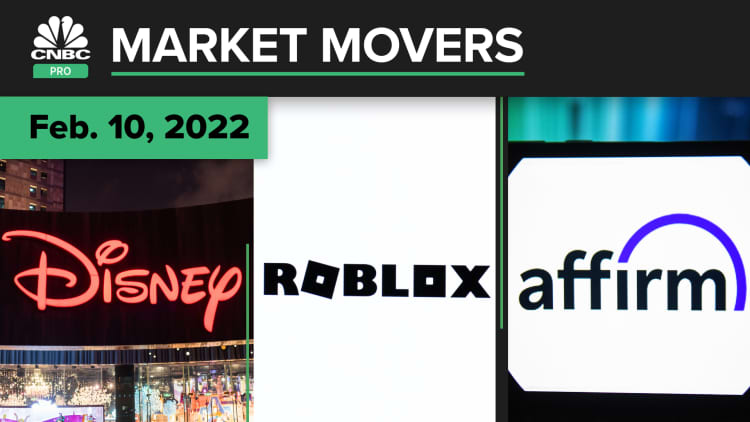 Disney, Roblox, and Affirm are today's stock picks: Pro Market Movers Feb. 10