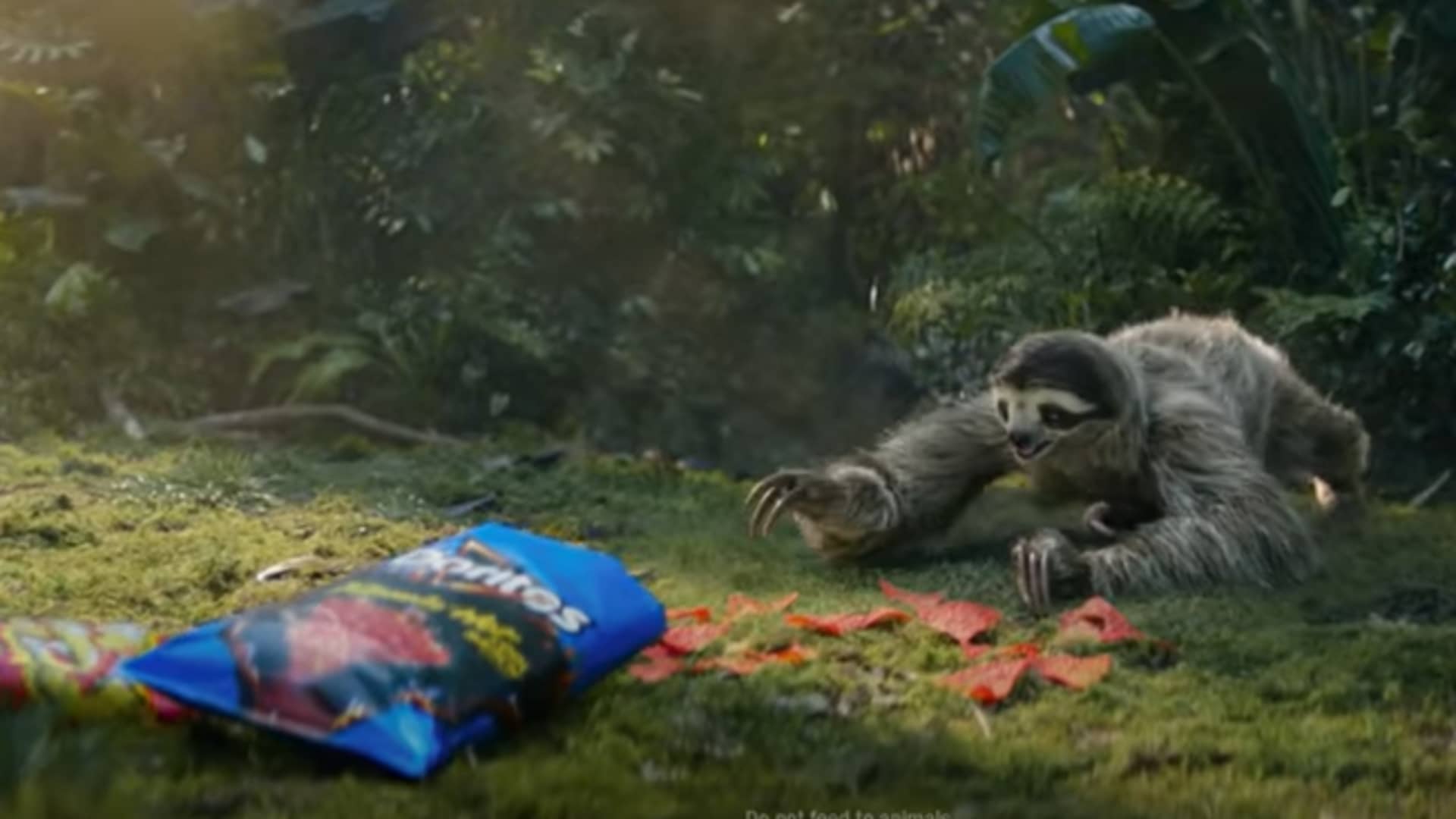 A scene from Frito-Lay's Super Bowl ad