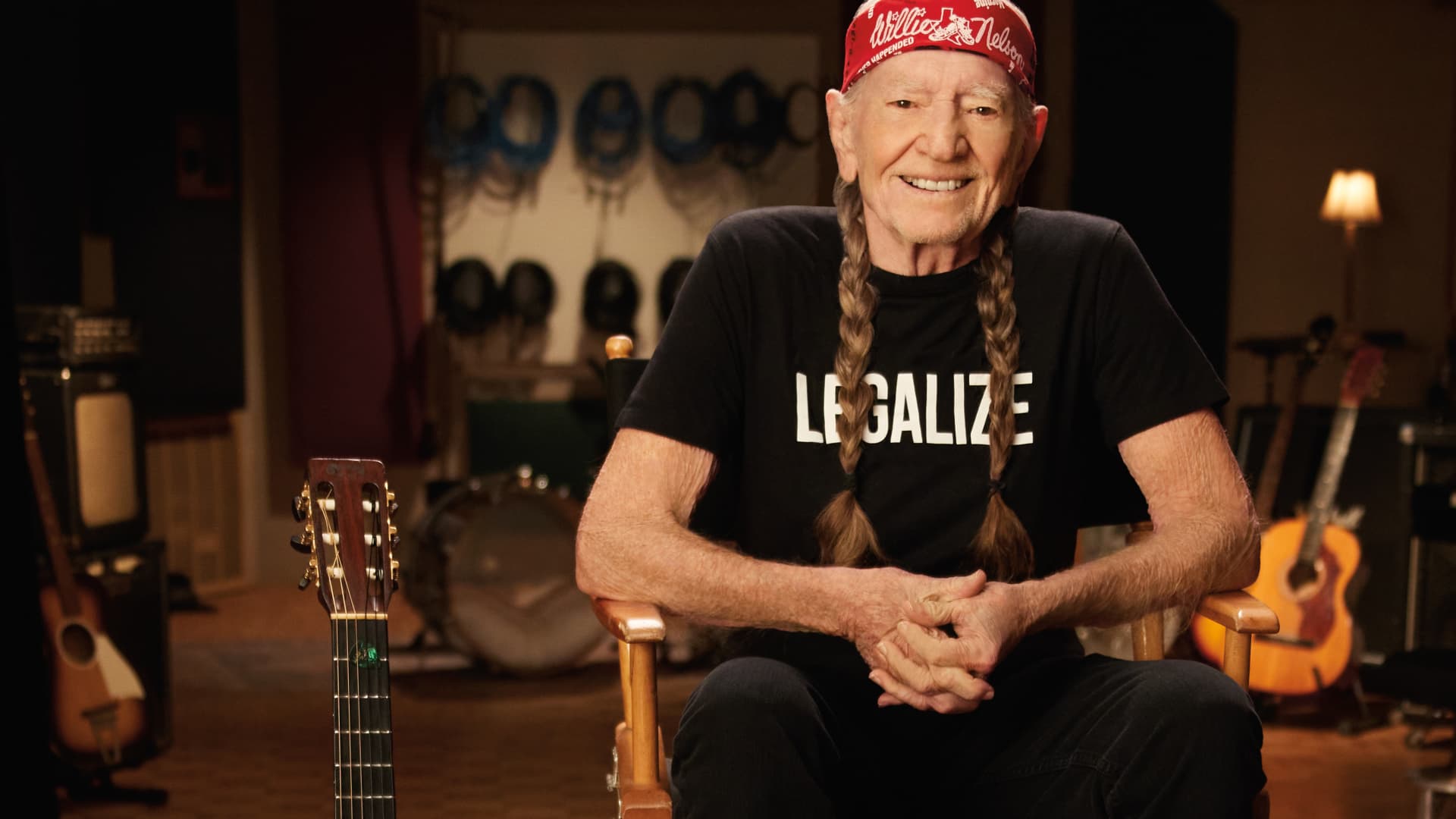 Willie Nelson stars in two different Skechers' commercials this Super Bowl.