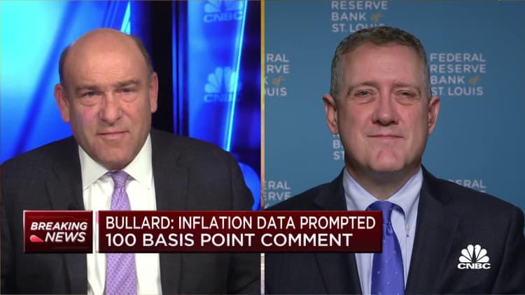 Russia-Ukraine tensions not a leading macroeconomic issue at this point, says Bullard