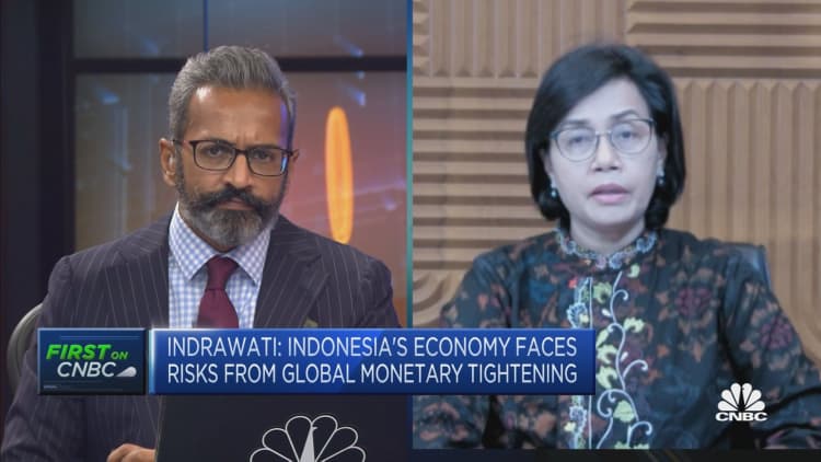 Indonesia's finance minister says 2022 will be a "totally different game" from 2020 and 2021