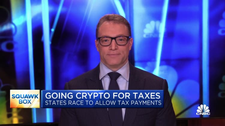 Several states race to allow tax payments in crypto