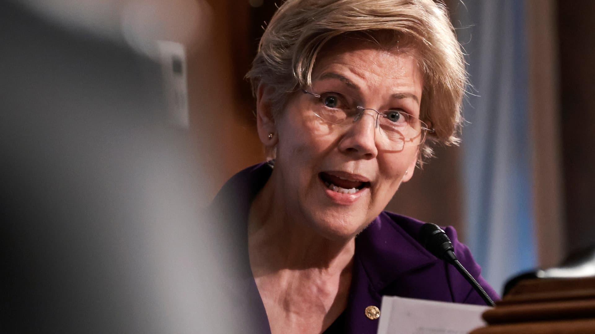 Sen. Elizabeth Warren lauds Biden billionaires' tax, calls for even more CEO pay changes