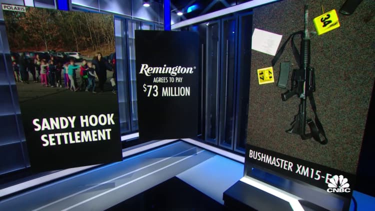 Sandy Hook families reach $73M settlement with Remington