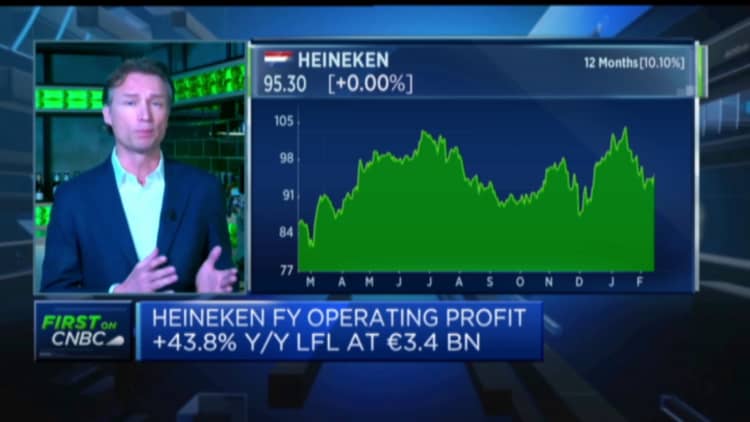 Heineken CEO: We expect quite assertive price increases in 2022