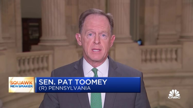 We can't get answers to important questions from Sarah Bloom Raskin, says Sen. Pat Toomey