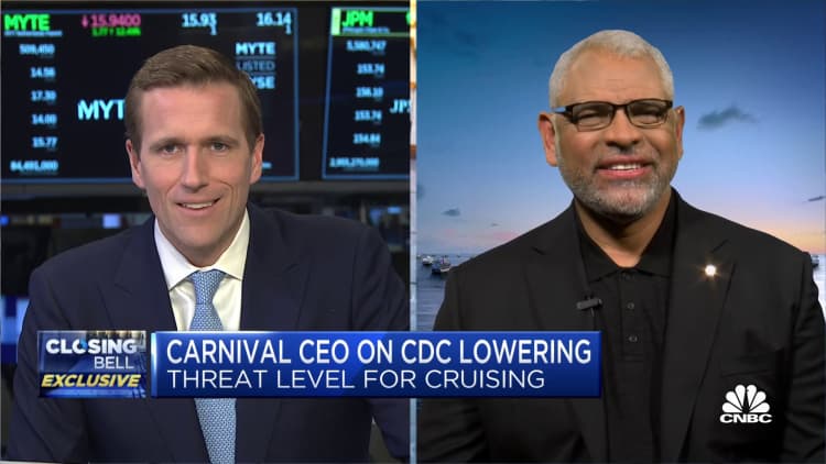 The end of '22 should be bright for the cruise industry and Carnival Corp., says Carnival CEO