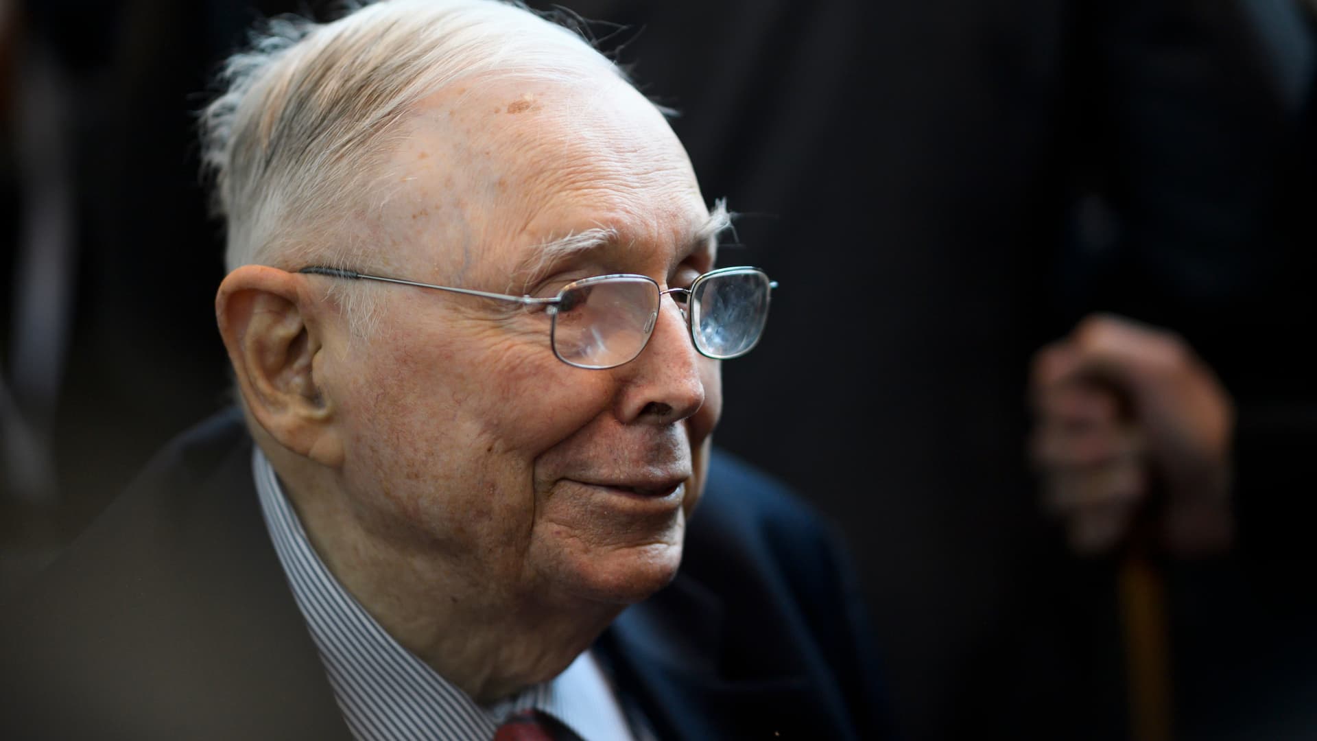 Charlie Munger said there was no secret to his success: 'I avoided the standard ways of failing'