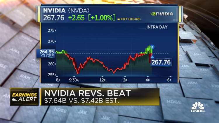 Nvidia beats on top and bottom, adds strong guidance