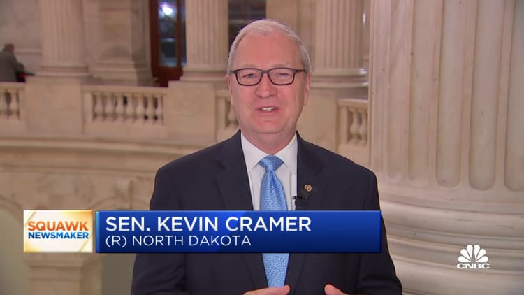 We're doing the administration a favor by delaying Raskin's vote, says Sen. Cramer