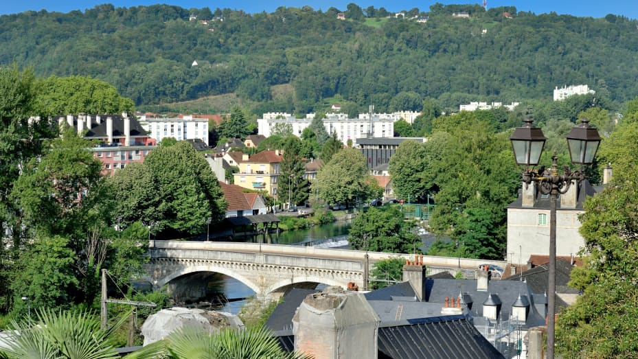 Pau, in southwest France.
