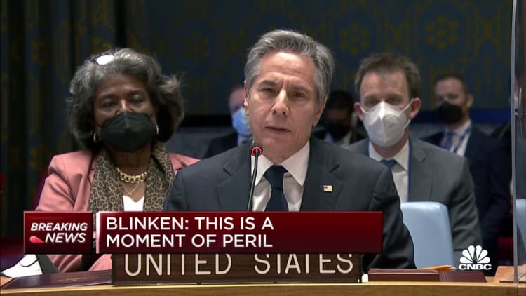 Russia has deceived the world, says Sec. of State Blinken in United Nations remarks