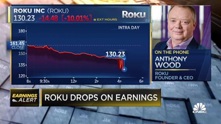 The ad business has a huge amount of potential, says Roku CEO Anthony Wood