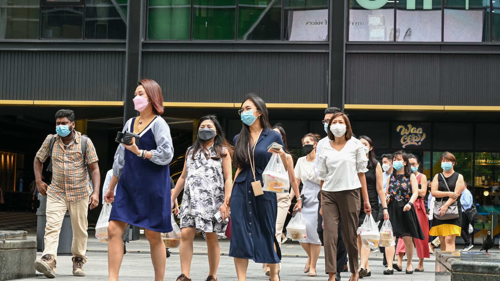 Singapore to ease Covid measures; drops outdoor mask mandate