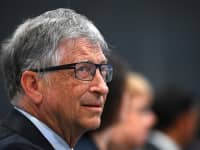 Bill Gates attends the World Leaders' Summit "Accelerating Clean Technology Innovation and Deployment" session on day three of COP26 on November 02, 2021 in Glasgow, Scotland.