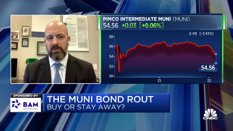 Should investors buy the muni bond rout or wait it out?