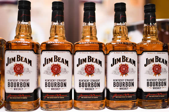 Beam Suntory CEO says 2021 sales rose 11% as shift to high-end spirits pays off – CNBC