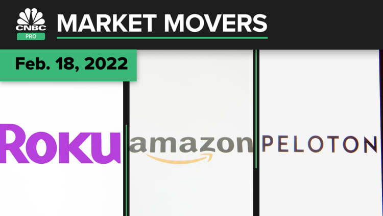 Roku, Amazon, and Peloton are some of today's stock picks: Pro Market Movers Feb. 18