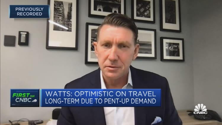 Hilton expects to be back at 2019 highs in the next 18 months as travel recovers