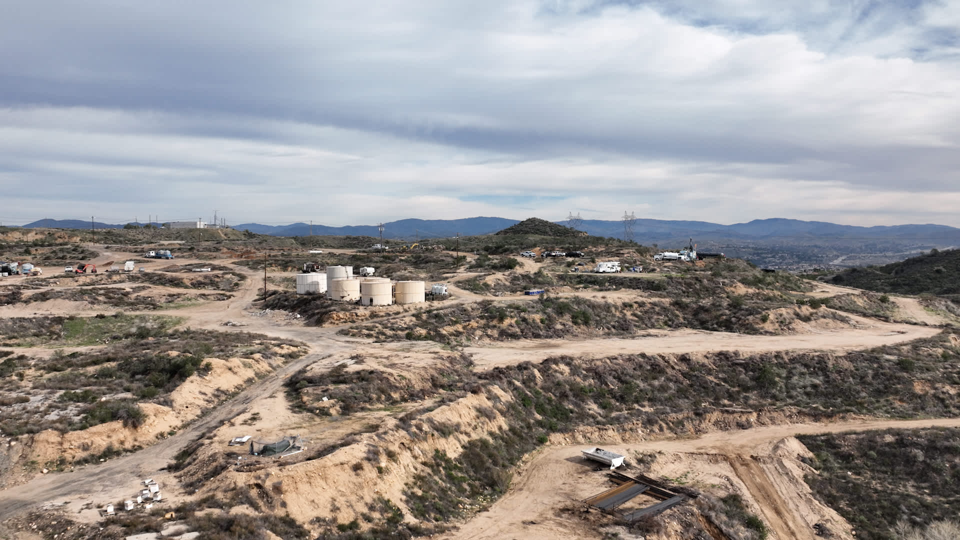 At the Placerita Oil Field in northern Los Angeles County, the California Geologic Energy Management Division is plugging 56 orphaned oil and gas wells.