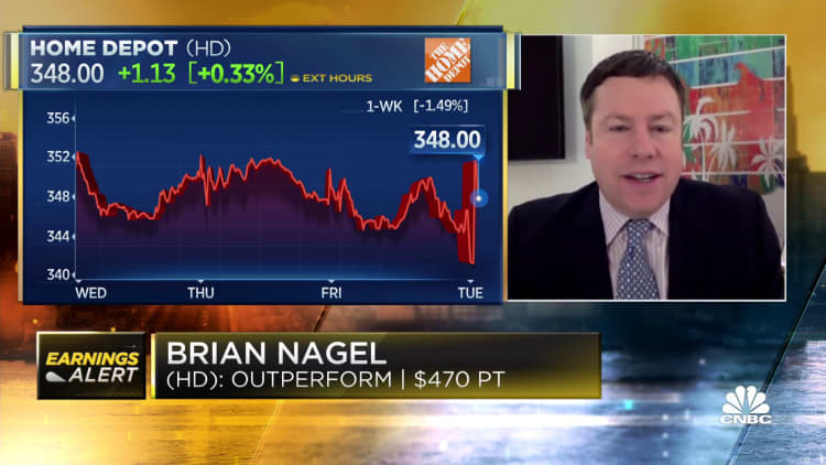 This is a very solid report for Home Depot, Oppenheimer & Company's Brian Nagel