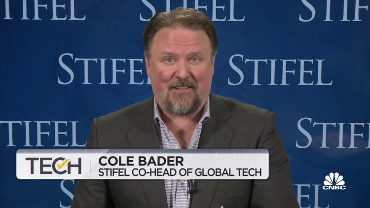 I see stability going forward in tech valuations and M&A, says Stifel's Cole Bader