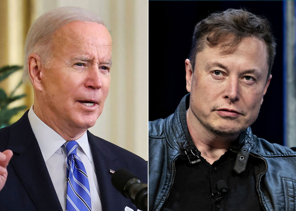 Elon Musk takes aim at President Biden after he fails to mention Tesla during State of the Union