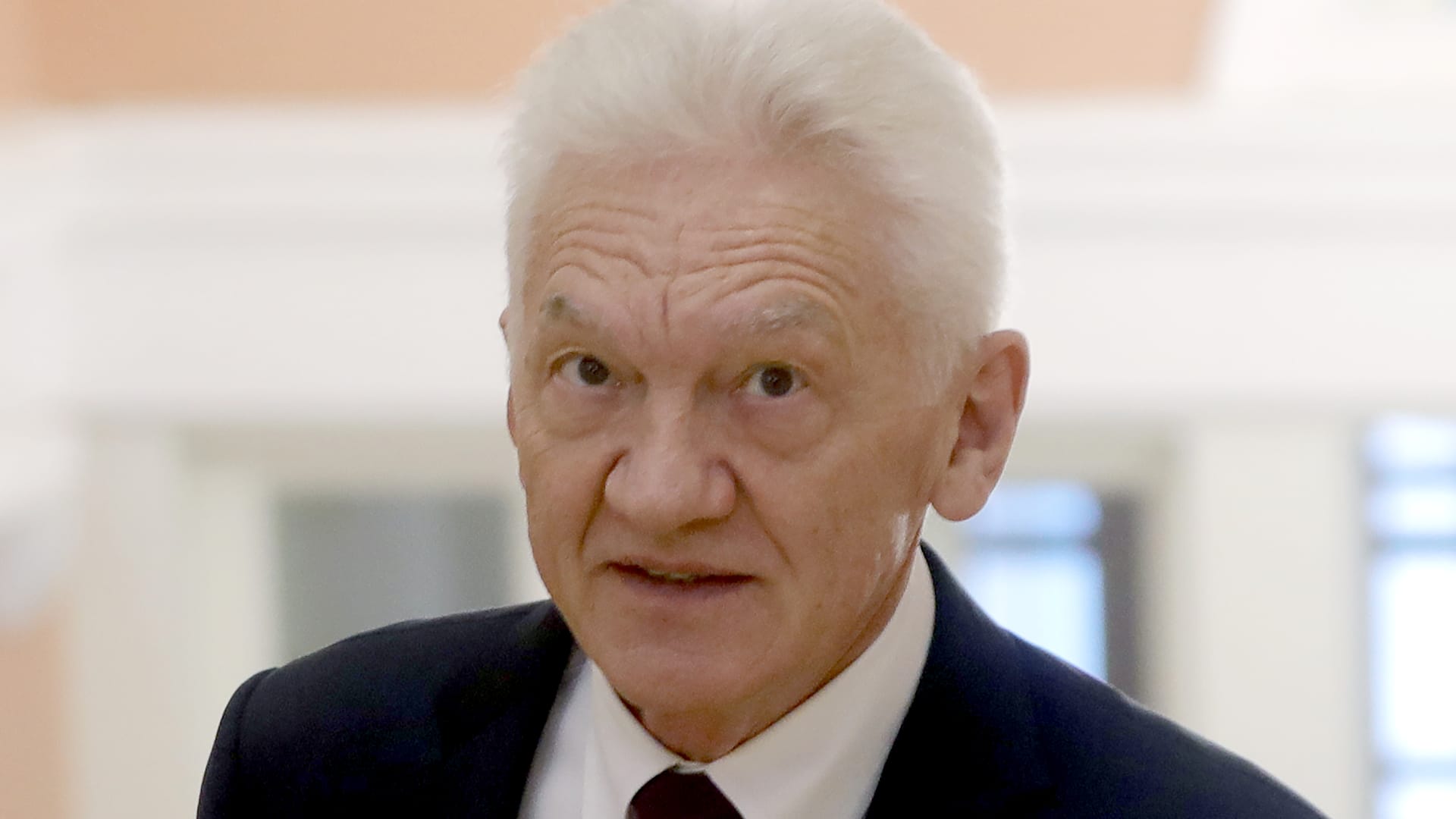 Gennady Timchenko, a member of the Novatek and Sibur Holding Boards, attends the 2021 Russian Geographical Society Prize ceremony at the Central House of the Russian Army.