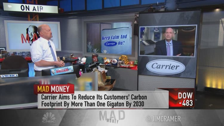 Watch Jim Cramer's full interview with Carrier CEO David Gitlin