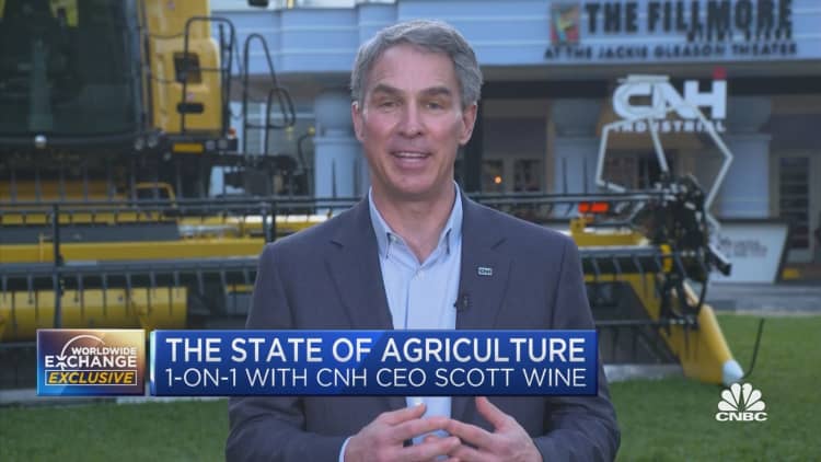 CNH Industrial CEO on inflation, innovation, and sustainability in agriculture manufacturing