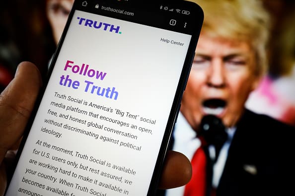 Trump is trying to boost support for Truth Social as DJT stock repositories