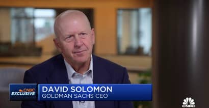 Goldman Sachs CEO David Solomon: We're focused on clients, and our strategy is working