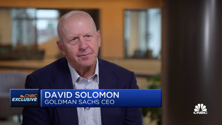 Goldman Sachs CEO David Solomon: We're focused on clients, and our strategy is working