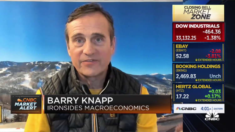 I think the fundamental earnings story is still strong, says Ironsides' Barry Knapp